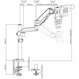 Screen carrier for the table V7 DM1TA-1E