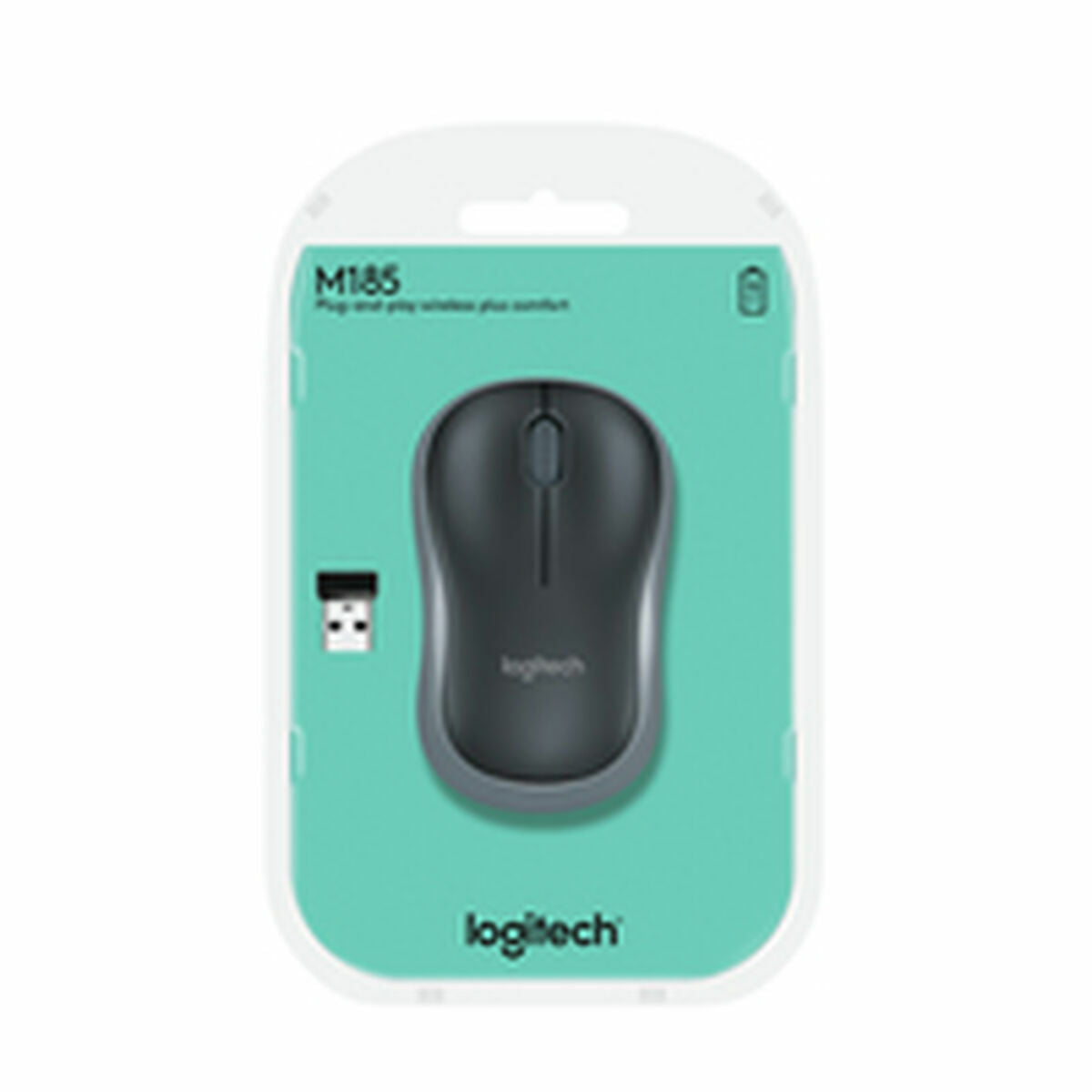 Cordless хулганы Logitech M185 саарал