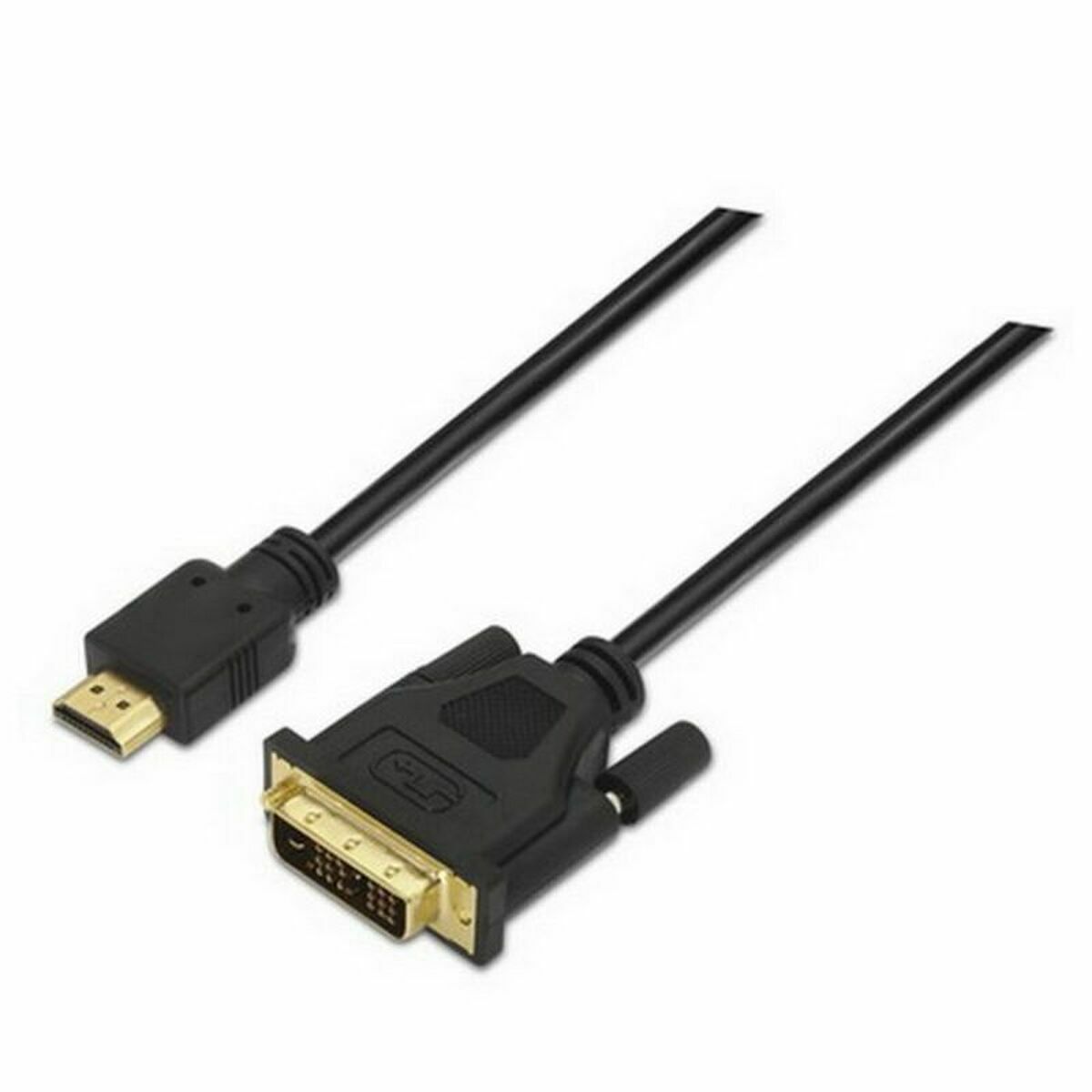 DVI-ийг DVI-ийг холбосон кабелин дээр hdmi. 10.15.0502 1.0502 1.8 м-1.8 м-ийн хар 1.8 м