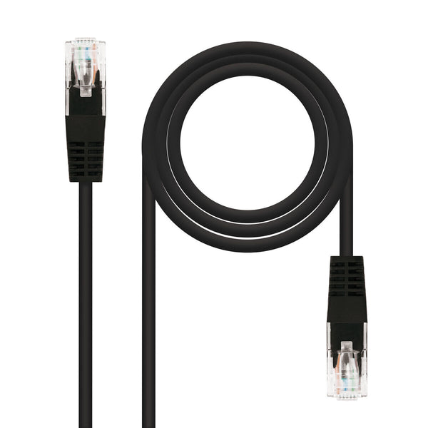 CAT 5E UTP Kabel Nanocable 10.20.0110-BK black 10 m