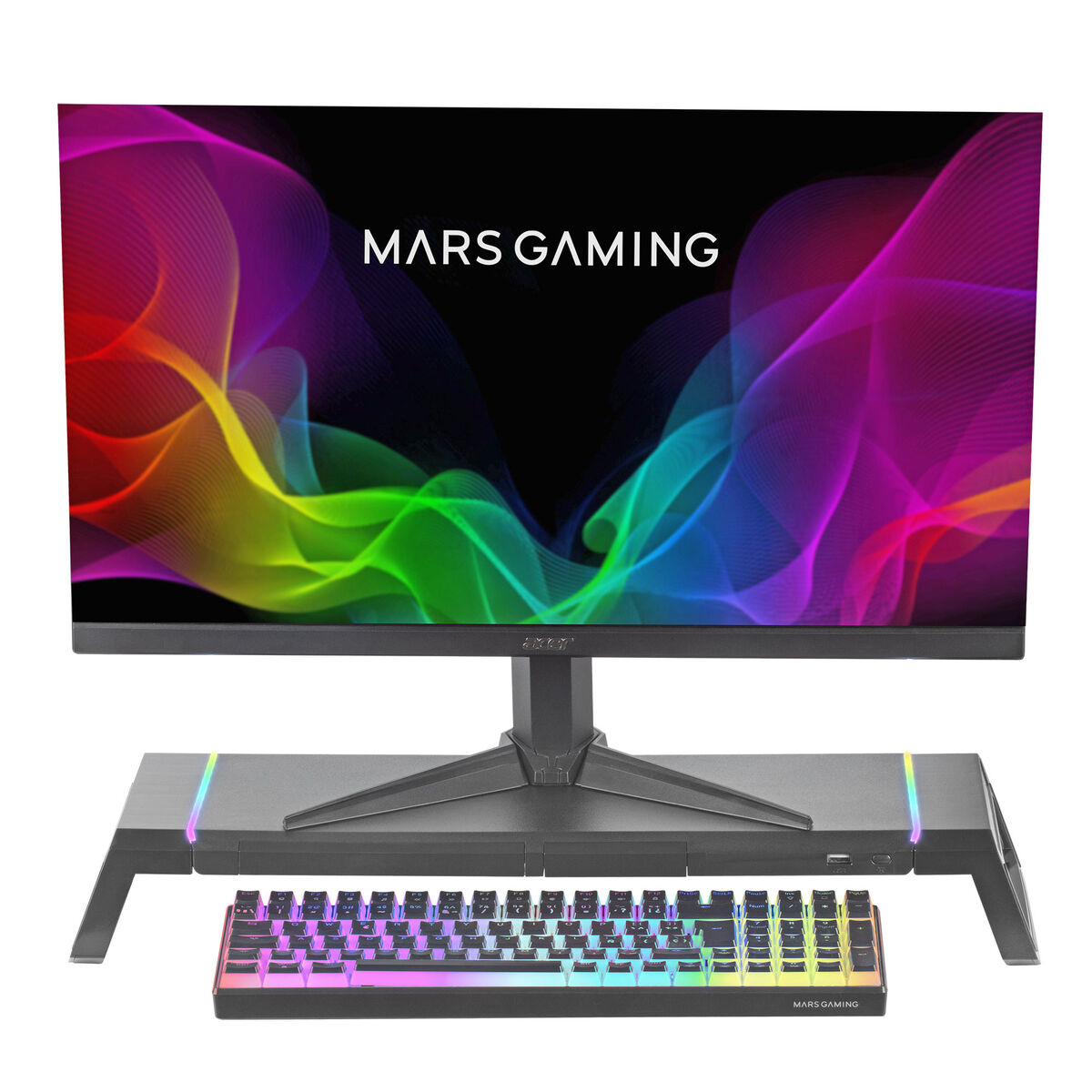 Screen carrier for the table Mars Gaming Mgsone Black LED RGB