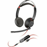Микрофон поли Blackwire 5220 хар өнгөтэй чихэвч