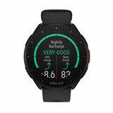 Smart watch with pedometer polar black 1.2 "Ø 45 mm