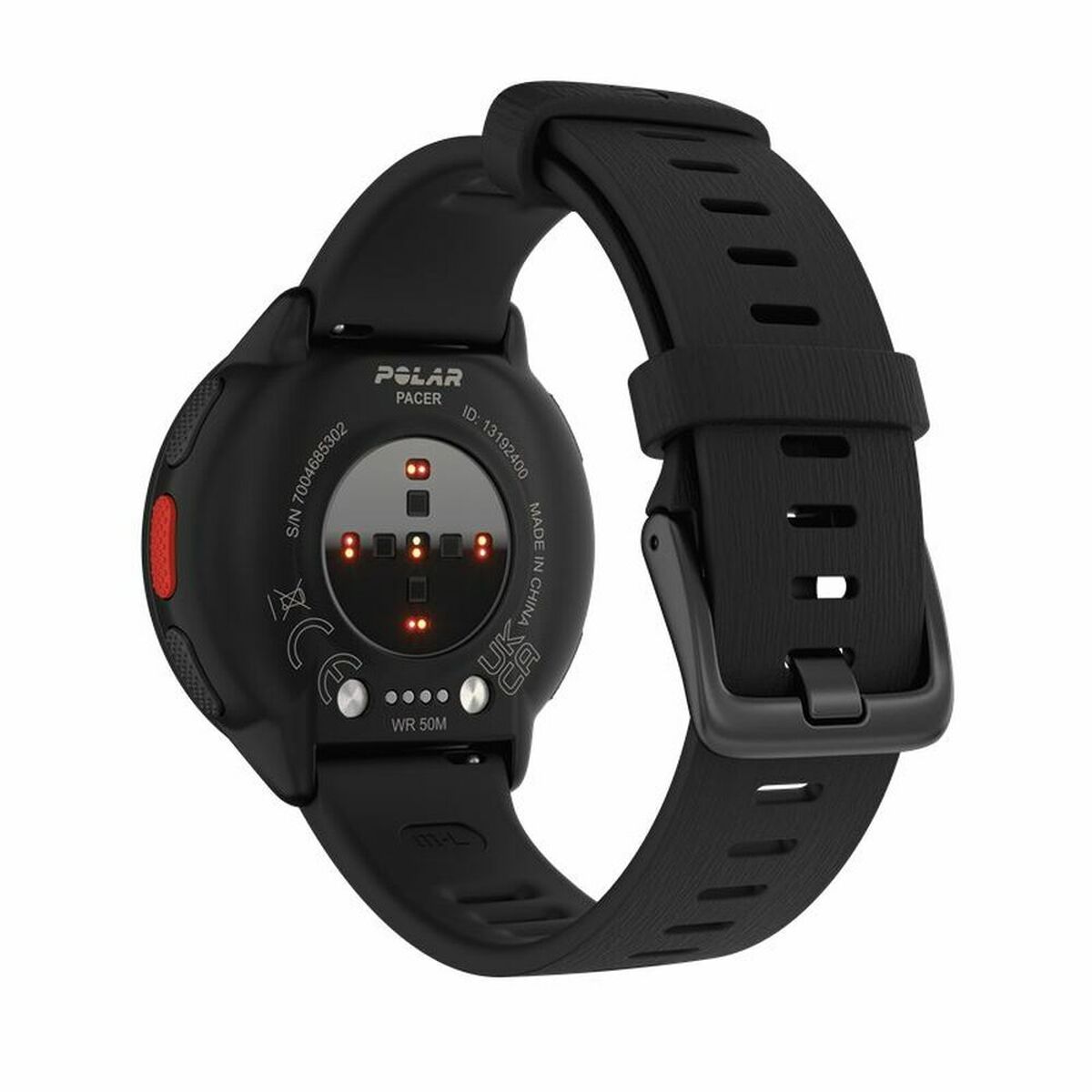 Smart watch with pedometer polar black 1.2 "Ø 45 mm